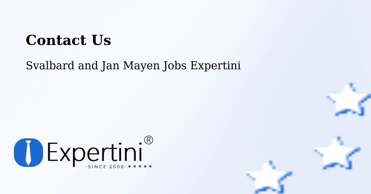 Contact Expertini – Svalbard and Jan Mayen - Svalbard and Jan Mayen Jobs Expertini