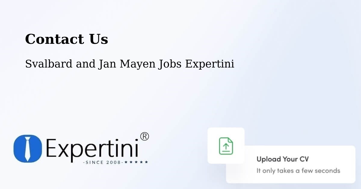 Contact Us - Svalbard and Jan Mayen Jobs Expertini