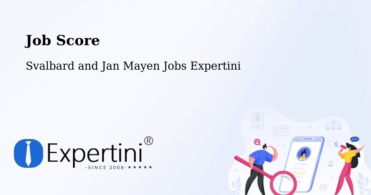 Job Score - Svalbard and Jan Mayen Jobs Expertini